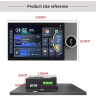 Sistem Musik Latar Belakang Tuya Security Kits 10-Inci, Speaker Plafon 8*30W, Panel Kontrol Pusat Cerdas Resolusi 1280x800