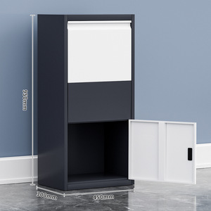 Steel Large Lockable <b>Wall</b> Secure Anti-theft Eco-Friendly Assembled Letter <b>Post</b> <b>Box</b> Key Lock Combination Lock <b>for</b> Outdoors Home - Product Image 2