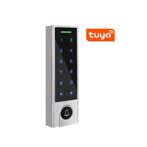 Wifi kiểm soát truy cập hệ thống chuông cửa ứng dụng thông minh không thấm nước kỹ thuật số đầu đọc thẻ thông minh cảm ứng bàn phím đứng một mình khách sạn Văn phòng thủy tinh - Product Image 3