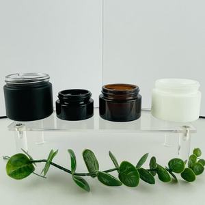 Sang Trọng Rỗng Mờ Cơ Thể Kem Dưỡng Da Mỹ Phẩm Bao Bì <span class=keywords><strong>Container</strong></span> 5G 10G 15G 20G 30G 50G <span class=keywords><strong>60G</strong></span> 100G Thủy Tinh Mỹ Phẩm Jar Có Nắp Đậy - Product Image 6