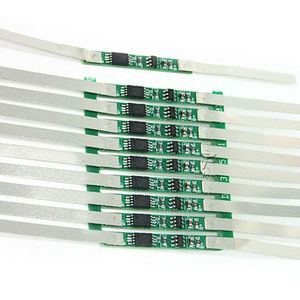 Carte de protection de batterie PCB intelligente 3A/5-6A 3.7V pour batterie Li-Ion Lithium <span class=keywords><strong>1S</strong></span> <span class=keywords><strong>18650</strong></span> <span class=keywords><strong>BMS</strong></span> - Product Image 1