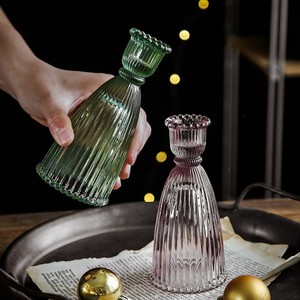 Candelabros de Vidrio para Decoración del Hogar, Bodas Románticas, Fiestas de Navidad, Portavelas, Color y Forma Personalizados, Caminos de Mesa - Product Image 6