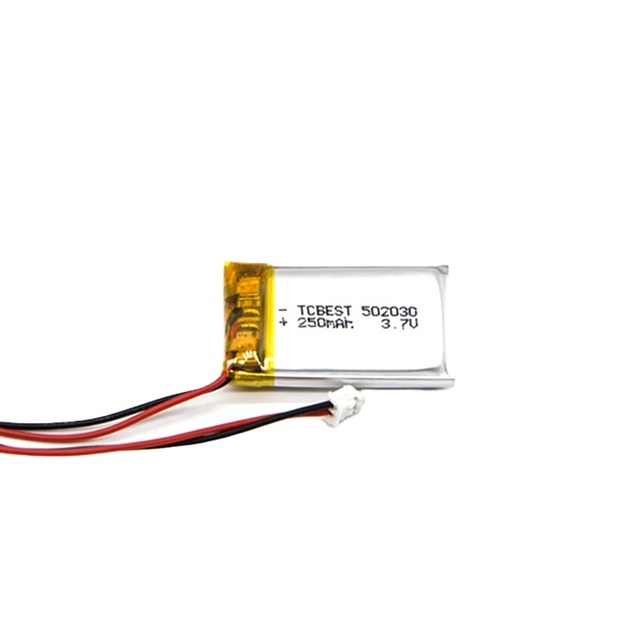Factory Price 3.7V Lithium Polymer Batteries 502030 250mah GPS Mp3 Mp4 Mp5 DVD Model Toy Battery
