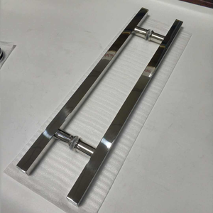 Tiradores de <span class=keywords><strong>puerta</strong></span> de vidrio de acero inoxidable de lujo modernos de la marca - Product Image 3