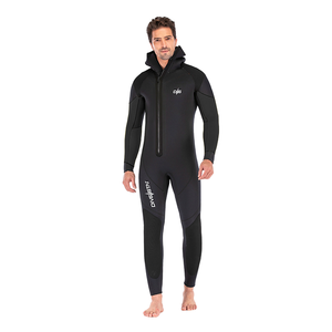 DIVESTAR Traje de Buceo de <span class=keywords><strong>Neopreno</strong></span> de 5 mm de Alta Calidad, con Capucha, Térmico, Impermeable, <span class=keywords><strong>para</strong></span> Hombre, <span class=keywords><strong>para</strong></span> Agua Fría, con Logotipo Personalizado OEM Disponible - Product Image 3