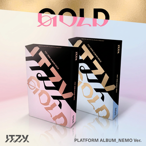 อัลบั้มต้นฉบับภาษาเกาหลีของ ITZY - GOLD (รุ่น PLATFORM_NEMO) - Product Image 2