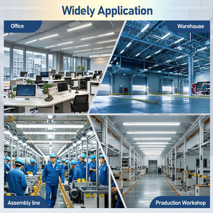 Tube linéaire LED de haute qualité, bande lumineuse en PC/acier inoxydable DLC, certifié, garantie 5 ans, haute luminosité, éclairage intérieur - Product Image 2