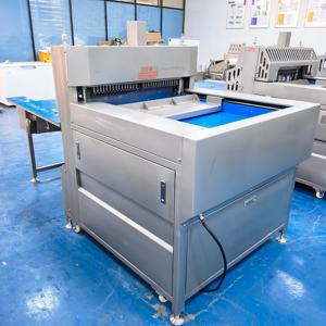 Automatische RVS Vlees Snijmachine Nieuw 8-delige Verwijderbare Messen Snijmachine Restaurant Gebruik 220/380V 1 Jaar Garantie - Product Image 1