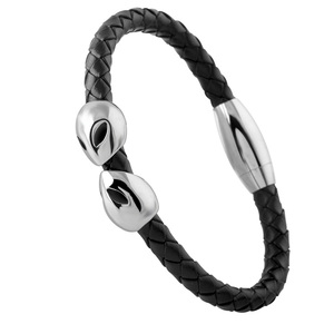 2025 nuevas pulseras brazaletes Venta caliente Punk Wind <span class=keywords><strong>Spiderman</strong></span> pulsera de cuero - Product Image 3
