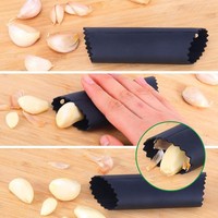 Gadget de cuisine, presse-ail, éplucheur, hachoir à gingembre, broyeur d'ail, presse-ail à main en acier inoxydable, ensemble manuel à bascule