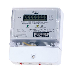 Duy nhất giai đoạn ba dây ngắn thiết bị đầu cuối Bìa Nam Mỹ Watt giờ meter/năng lượng meter/kWh Meter - Product Image 1