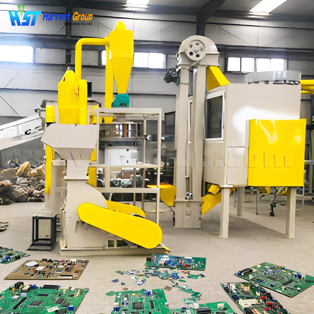Waste Pcb Recycling Machine Scrap Circuit Board Recycling Line Electronic Waste Gold Recovery Plant for Sale