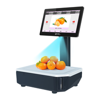 Balance de pesage AI HPRT 15,6 pouces de haute qualité avec écran tactile et caméra IA, personnalisable OEM/ODM, précision 0,1g, résolution 1920x1080