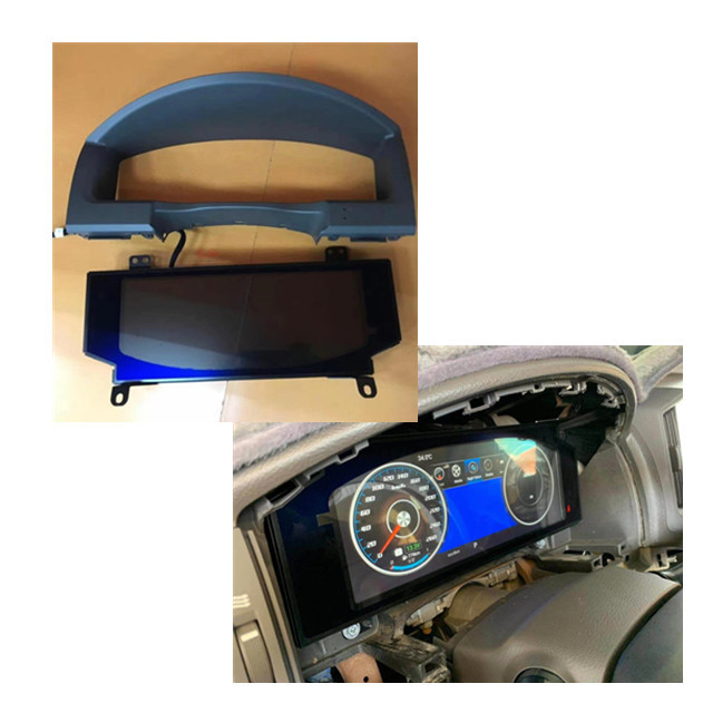 LCD Digital Meter for Land Cruiser 200. LC200 Digital Meter Directly Fit for Toyota Land Cruiser 2008-on. Plug &play LCD Meter