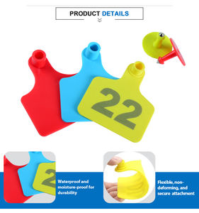 खेत पशु उपकरण कान टैग क्रम संख्या मुद्रण के साथ मवेशी भेड़ सुअर कान टैग - Product Image 5