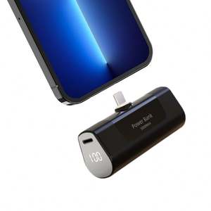 แบตสำรองขนาดเล็ก 5000mAh พร้อมหน้าจอ LED ชาร์จแบตเตอรี่แบบพกพา สำหรับ <span class=keywords><strong>iPhone</strong></span> - Product Image 6