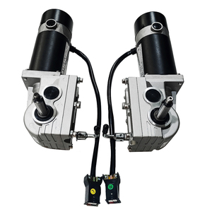 영구 자석 250W 방수 <span class=keywords><strong>DC</strong></span> 24V 브러시 모터 4500RPM 및 1:32 감속비 전동 휠체어용 - Product Image 1