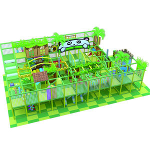 Ensemble de jeux d'intérieur souple Pokiddo pour enfants de 3 à 15 ans, 120 m², parc d'attractions, aire de jeux, conception pour la maison, 100 personnes, personnalisé - Product Image 1