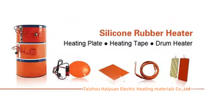 Réchauffeur à bande flexible en silicone de taille personnalisable 6 "X 19", réchauffeurs pour chauffe-biberon nitreux de 10/15/20 LB 120 Volt AC - Product Image 5