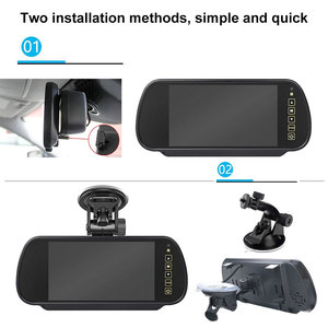 <span class=keywords><strong>Monitor</strong></span> LCD TFT da 7 Pollici, Schermo HD per Auto, Display per Telecamera Posteriore, Universale in Plastica con Certificazione CE - Product Image 2