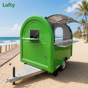 Camion de restauration mobile avec cuisine complète, mini-remorque alimentaire portable, utilisation pour la restauration rapide, <span class=keywords><strong>les</strong></span> glaces et <span class=keywords><strong>les</strong></span> restaurants - Product Image 1