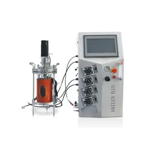 5 Liter Anaërobe Vaste Film Bioreactor Afbeeldingen Glas Biotechnologie Fermentor