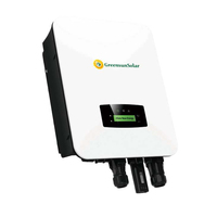 Philippinisches Pakistan Komplettes Hybrid-Solarstromsystem 3kW 5kW 6kW 8kW 10kW 12kW Einphasiges All-in-One Hybrid-Solarsystem