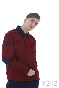 Gilet <span class=keywords><strong>di</strong></span> Sicurezza Unisex <span class=keywords><strong>in</strong></span> Cotone a Maniche Lunghe ad Alta Visibilità per Lavoratori <span class=keywords><strong>di</strong></span> Sanificazione, Miniera, Ingegneria e Edilizia - Product Image 6