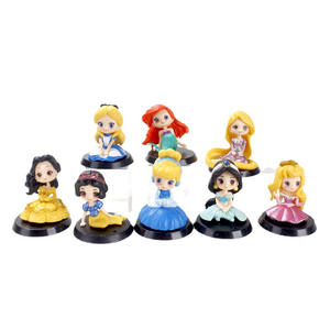 Decoración para Pasteles al por Mayor, Juego de 6-8 Piezas de PVC Sólido con Diseño de Princesa Loli, Suministros para Repostería al por Mayor para Reventa - Product Image 5