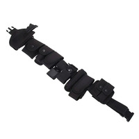 Ceinture tactique multifonctionnelle légère et détachable pour homme, style punk hip-hop, sac banane en nylon, fonctionnel et sécurisé