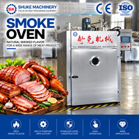 Machine à fumer pour saucisses fumées et viandes cuites