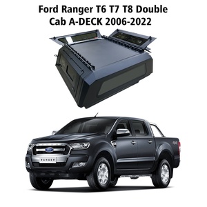Accessoires sur mesure Aluminium 4X4 Pickup Auvent Heavy-duty Pickup Truck Topper Hardtop Bed Capper pour <span class=keywords><strong>Ford</strong></span> <span class=keywords><strong>Ranger</strong></span> T6 T7 T8 T9 - Product Image 4