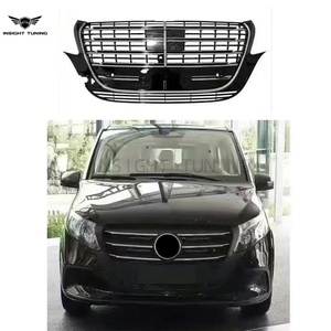 Nuevo Diseño de Difusor de Parachoques Delantero con Tubos de Escape para Mercedes-Benz <span class=keywords><strong>Clase</strong></span> <span class=keywords><strong>V</strong></span> Vito W448 <span class=keywords><strong>2016</strong></span>+ Actualización 2025 Kit de Carrocería - Product Image 3