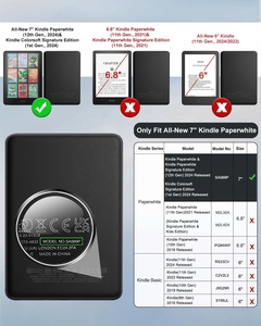 Coque arrière transparente MoKo Soft Clear TPU pour Kindle Paperwhite 12th Gen 2024 Kindle Colorsoft - Product Image 2