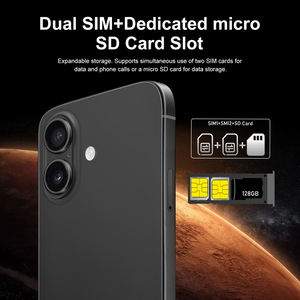 Teléfono Inteligente 4G HD de 6.6 Pulgadas I16 Plus, OEM de Fábrica |   3GB+64GB |   5MP+16MP |   4000mAh |   Doble SIM |   Teléfonos Móviles para Usuarios Globales - Product Image 5