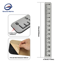 Autocollant de tapis en mousse EVA pour bateau de mer authentique sur ruban à mesurer Règles de pêche imperméables personnalisées
