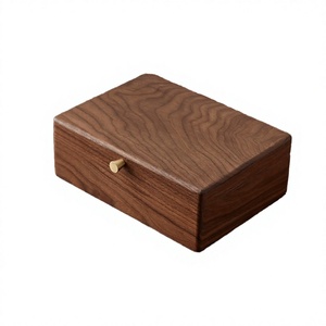 กล่องใส่เครื่องประดับไม้ทำมือสุดหรูพร้อมผิวสัมผัสเรียบเนียน - Product Image 4
