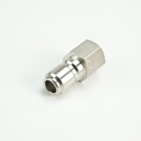 Connecteur rapide en laiton sans valve, modèle JST, pour machine à laver de voiture, avec garantie d'un an, joint en Buna-N.EPDM/FKM