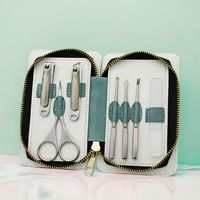 Kit de Manucure et Pédicure Portable de Luxe en Acier Inoxydable pour Adultes – Coupe-Ongles Durables pour Mains et Pieds