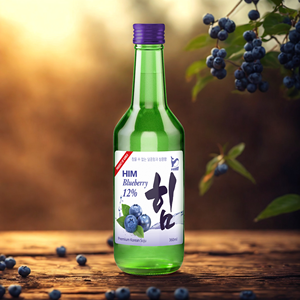 Korean Him Soju Top Sale Fruit Flavored <b>Drink</b> Directly <b>Glass</b> <b>Bottle</b> Korean Alcoholic Beverage From Viet Nam Manufacturer - Product Image 3