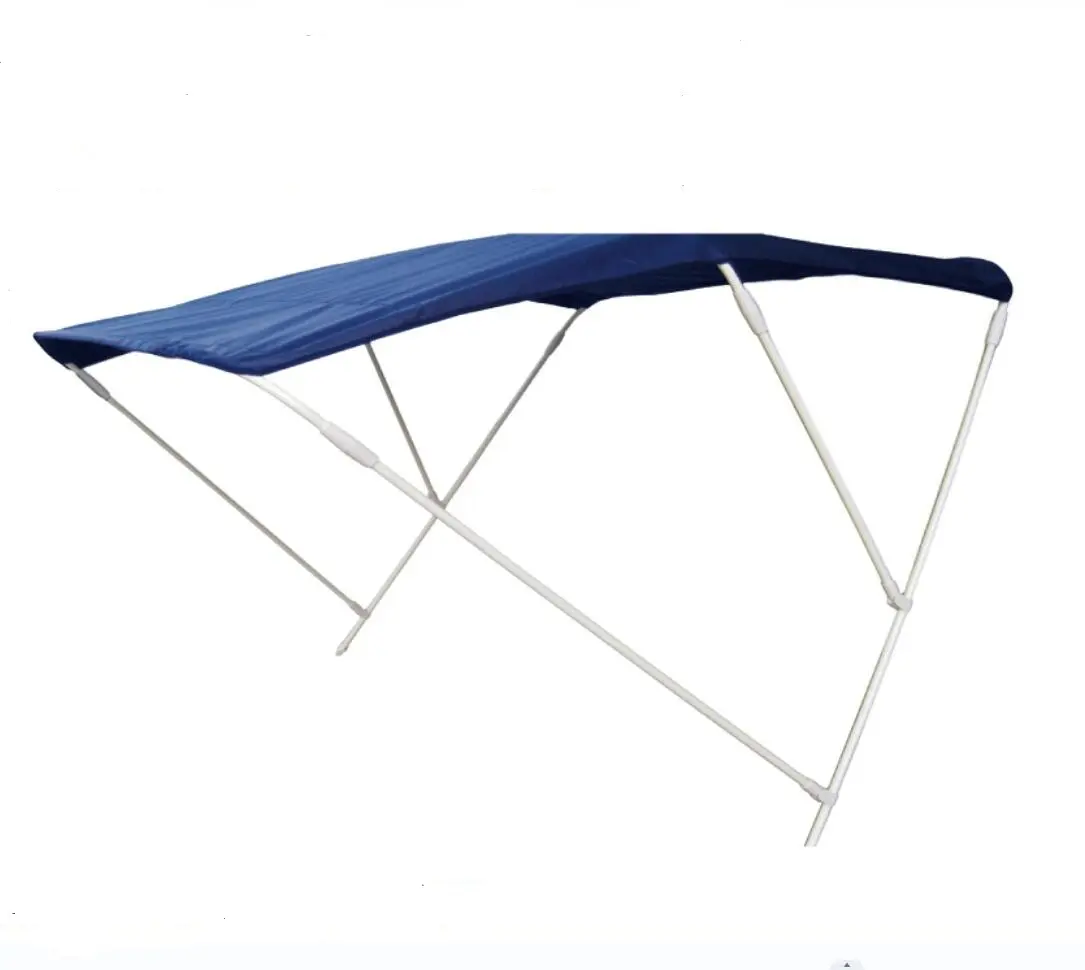 600d Oxford Marineblauwe Aluminium Buis Luifel Bimini Top Voor Boot