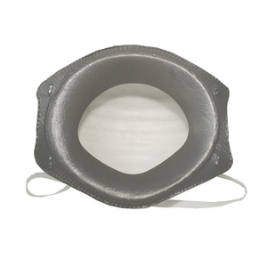 Masque FFP2 OEM à prix d'usine, masque respirateur à valve, masque facial jetable moulé blanc, certifié EN149, 3 couches, avec boucles d'oreille, anti-poussière - Product Image 6