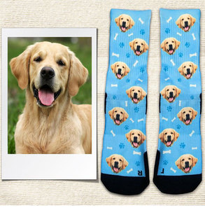 <span class=keywords><strong>Chaussettes</strong></span> personnalisées avec le visage de votre animal, <span class=keywords><strong>chaussettes</strong></span> personnalisées avec la <span class=keywords><strong>photo</strong></span> de votre <span class=keywords><strong>chien</strong></span> ou de votre chat, <span class=keywords><strong>chaussettes</strong></span> amusantes personnalisées, cadeau pour les amoureux des animaux - Product Image 2