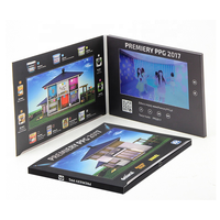 Nouveaux produits promotionnels d'entreprise : Module lecteur, Écrans LCD, Livret d'accueil, Boîte cadeau, Carte publicitaire, Brochure vidéo