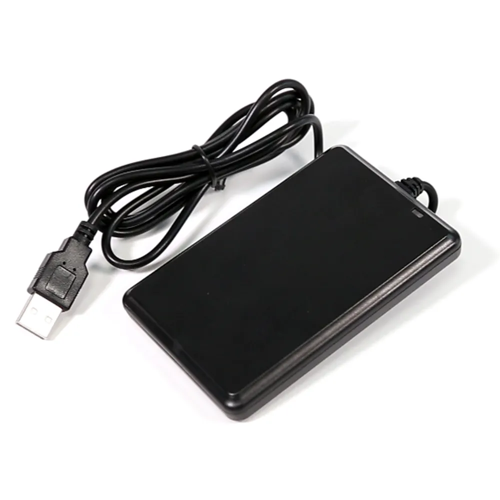 เดสก์ท็อปอ่านสมาร์ทสัมผัส125Khz Proximity Card USB RFID Reader