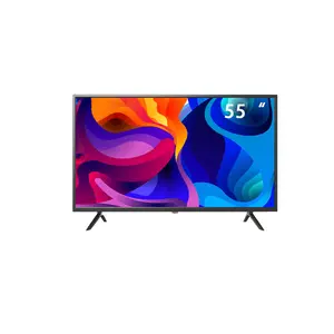 Pollici Tv Ultra Hd 55 inci, TV pintar Led Kustom Pabrik Tv cerdas 55 inci