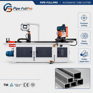 เครื่องตัดท่อ MC-425CNC แบบเลื่อนแนวตั้ง พร้อมใบเลื่อยวงเดือน CNC และระบบยึดจับแบบสามจุด สำหรับงานหนัก - Product Image 1