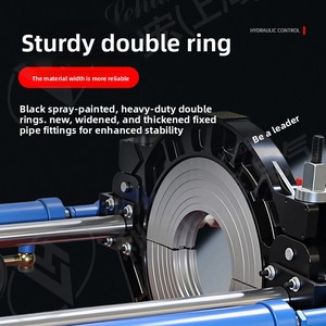 Serre-<span class=keywords><strong>tuyau</strong></span> électrique à fusion, type hydraulique, pour tuyaux PE, poussoir <span class=keywords><strong>de</strong></span> <span class=keywords><strong>tuyau</strong></span>, collier <span class=keywords><strong>de</strong></span> serrage pour pipeline <span class=keywords><strong>de</strong></span> <span class=keywords><strong>gaz</strong></span>, raccord <span class=keywords><strong>de</strong></span> <span class=keywords><strong>tuyau</strong></span> rond - Product Image 3