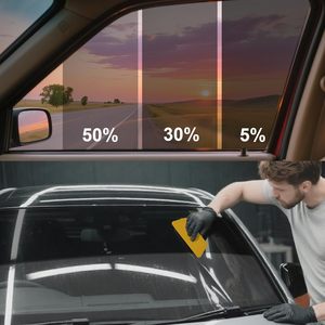 ฟิล์มติดกระจกนาโนเซรามิกแบบนุ่ม ติดตั้งง่าย สำหรับหน้าต่าง - Product Image 4