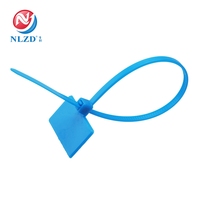 Attaches-câbles en nylon 4x200mm avec étiquettes d'identification pour câbles réseau